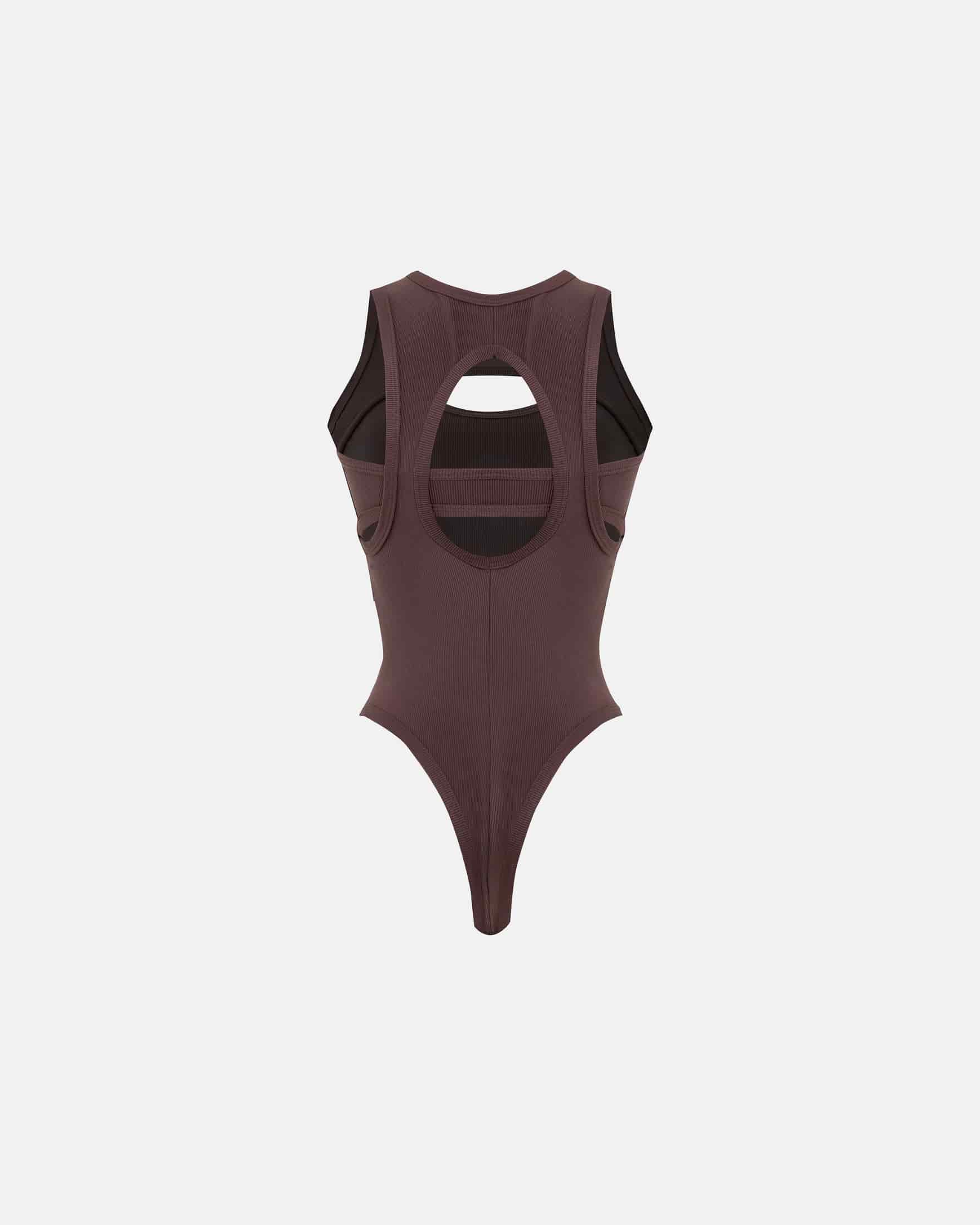 Basics Oval Bodysuit Afogato - miniatura 3