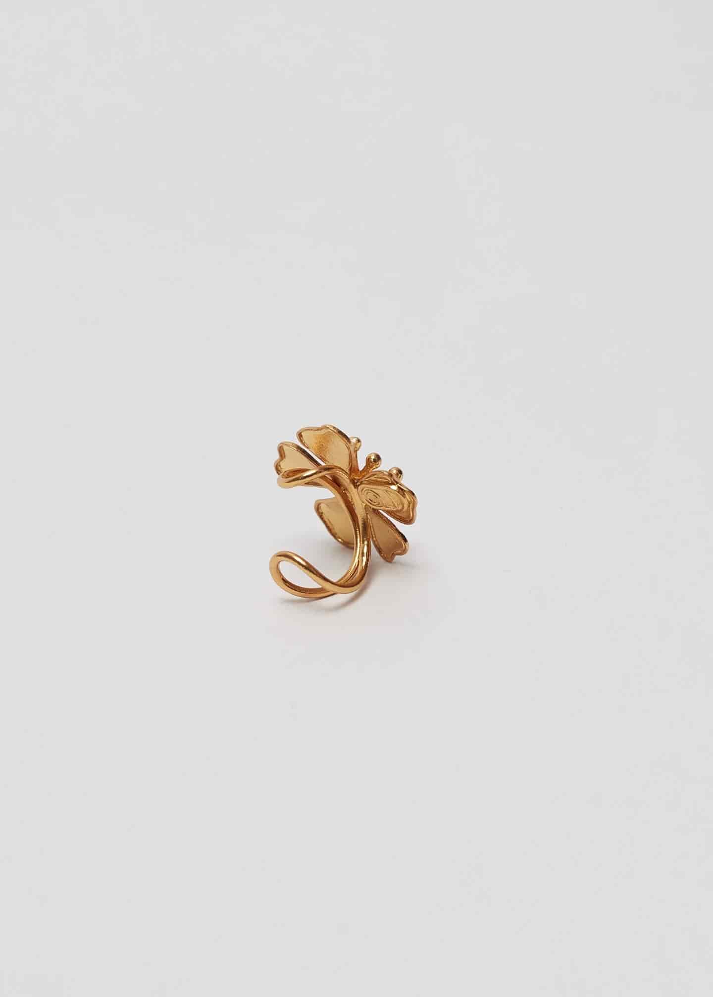 Earcuff Aurora mini dorado - miniatura 4