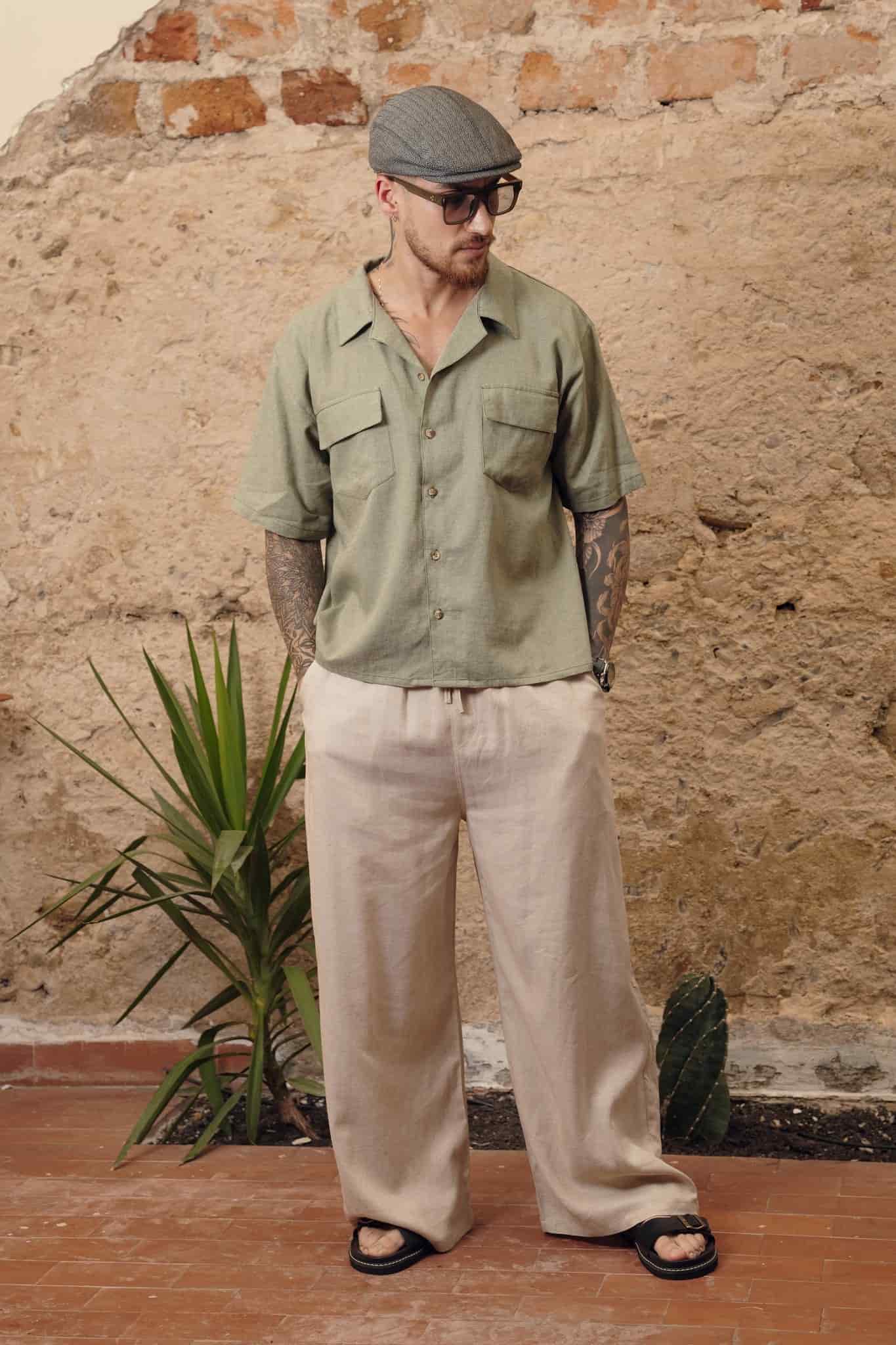 Pant bari beige - miniatura 6