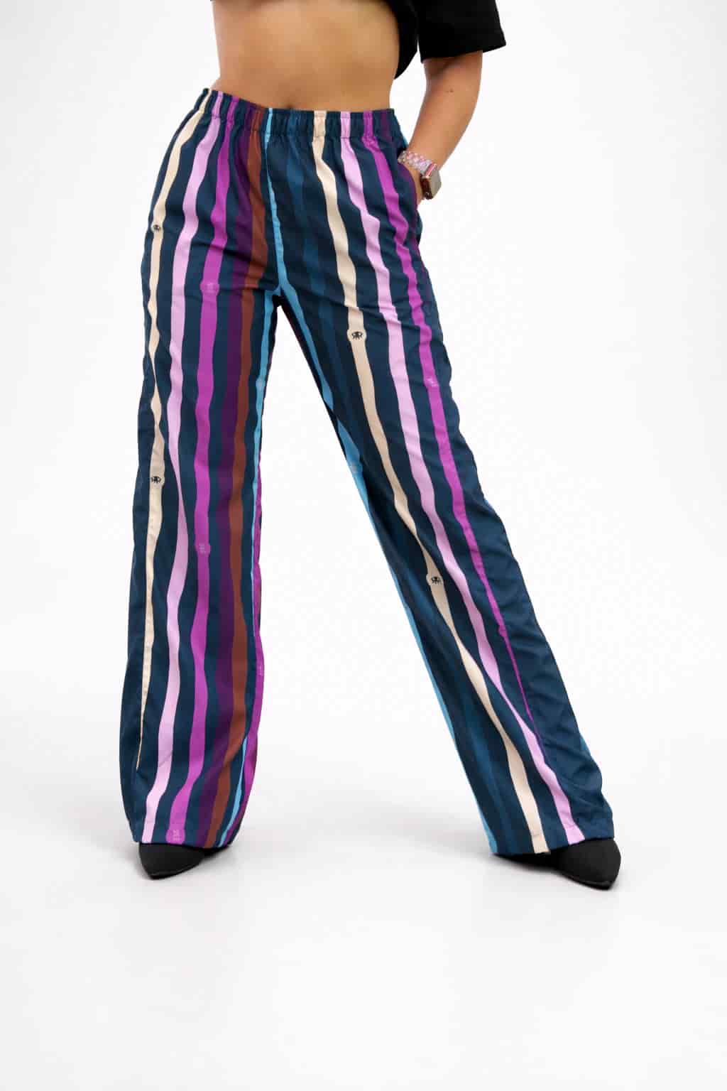 Pantalón Azul Ondeado - miniatura 7