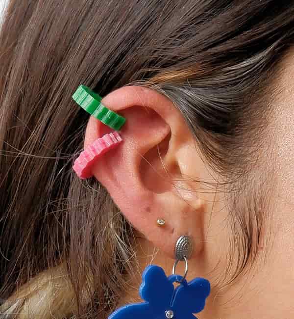 Earcuff montaña ✴︎ Bb: bestia ✴︎ (Set x5) - miniatura 1