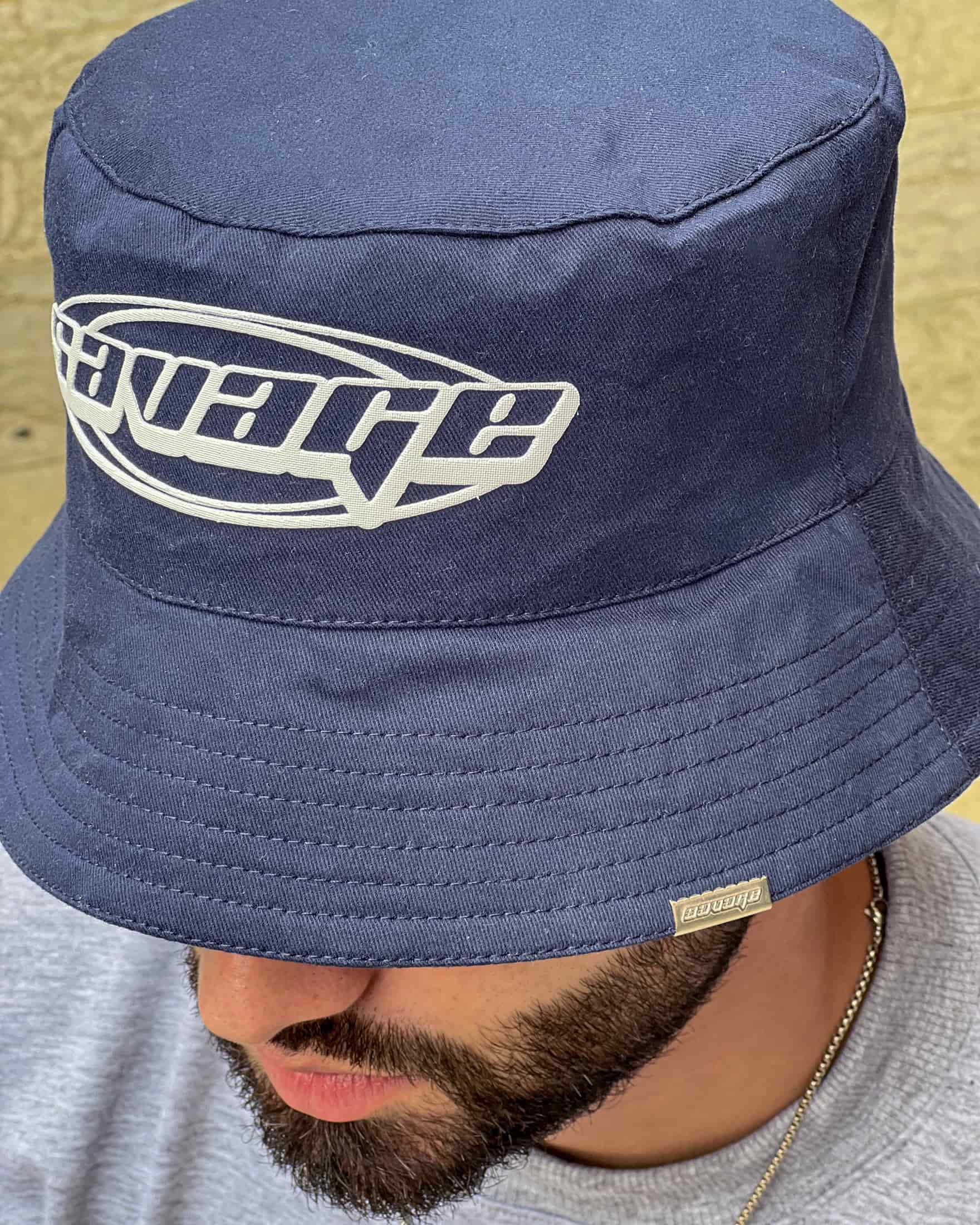 Bucket hat azul navy /svg blanco 14261 - miniatura 4