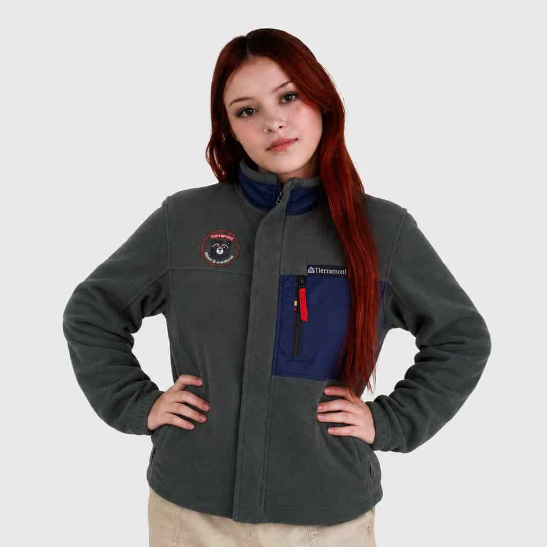 Buzo Térmico Andino Verde Militar Dama - miniatura 1