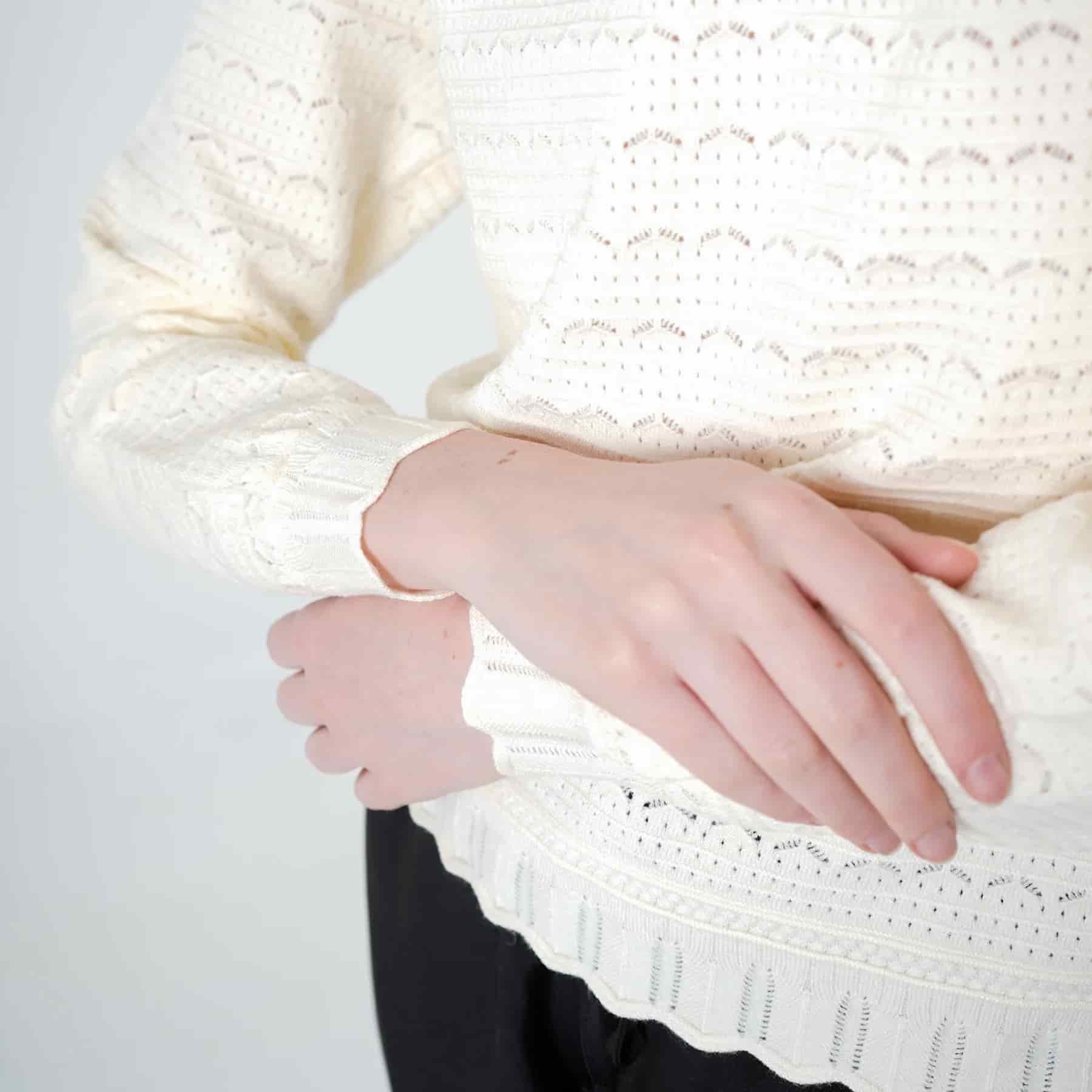Sweater Cuello Camisero Manga Larga - miniatura 3