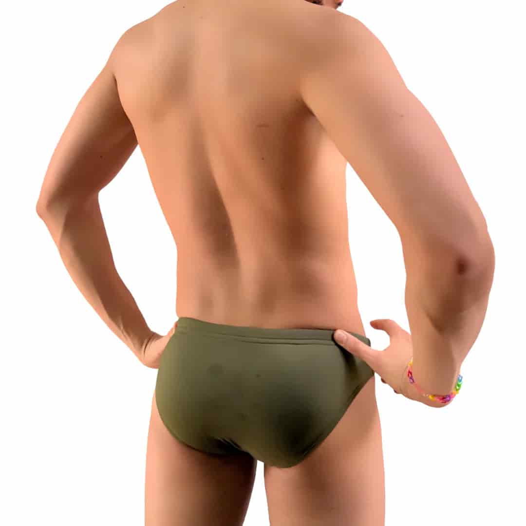 Swimbrief - Olive green - miniatura 11