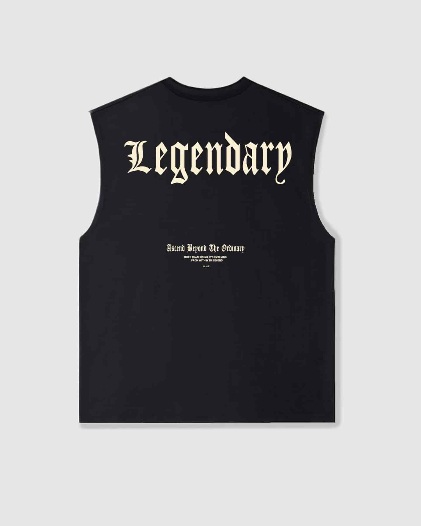 Oversized Sleeveless Legendary Black - miniatura 1