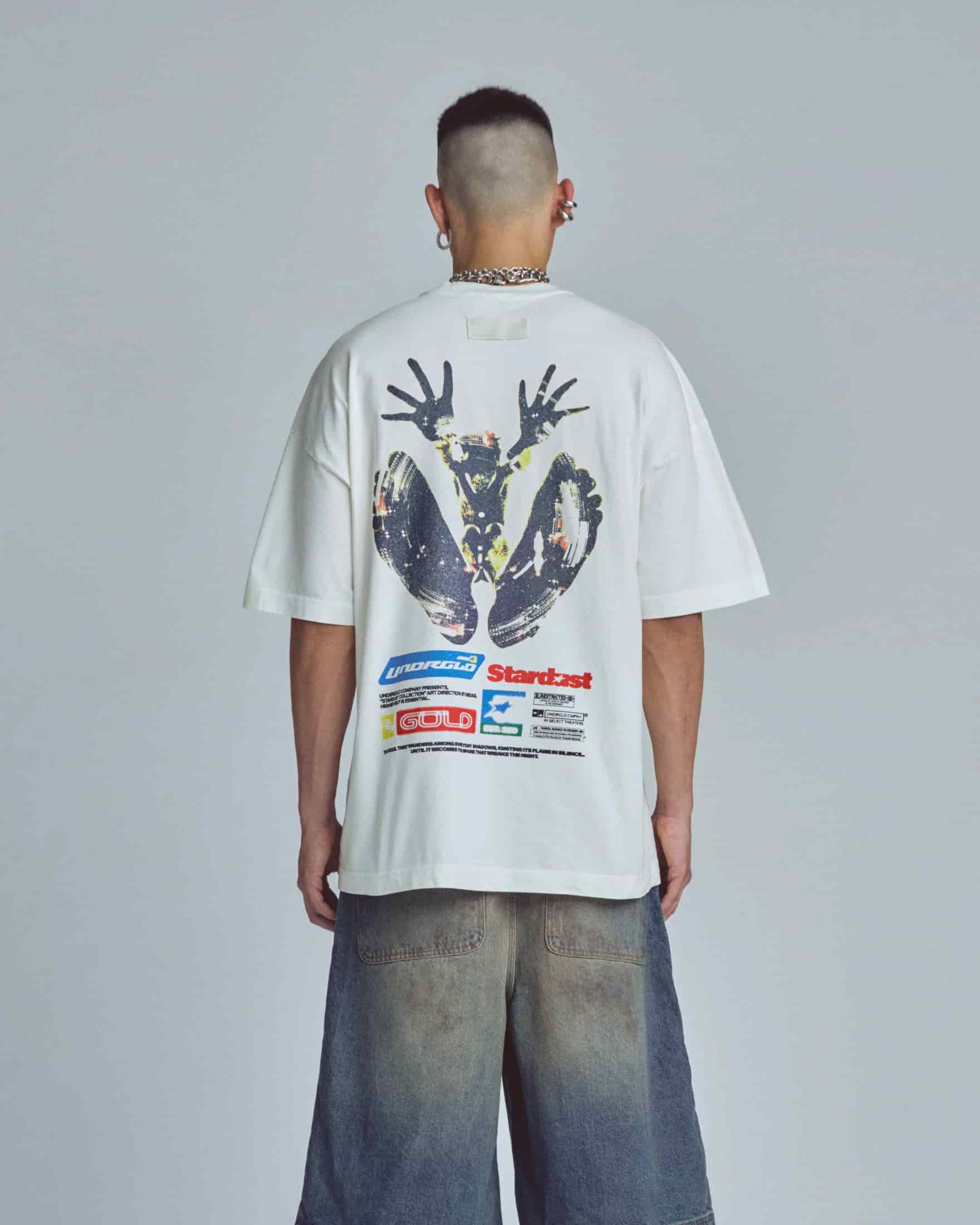 Stardust Light Being Tshirt White - miniatura 7