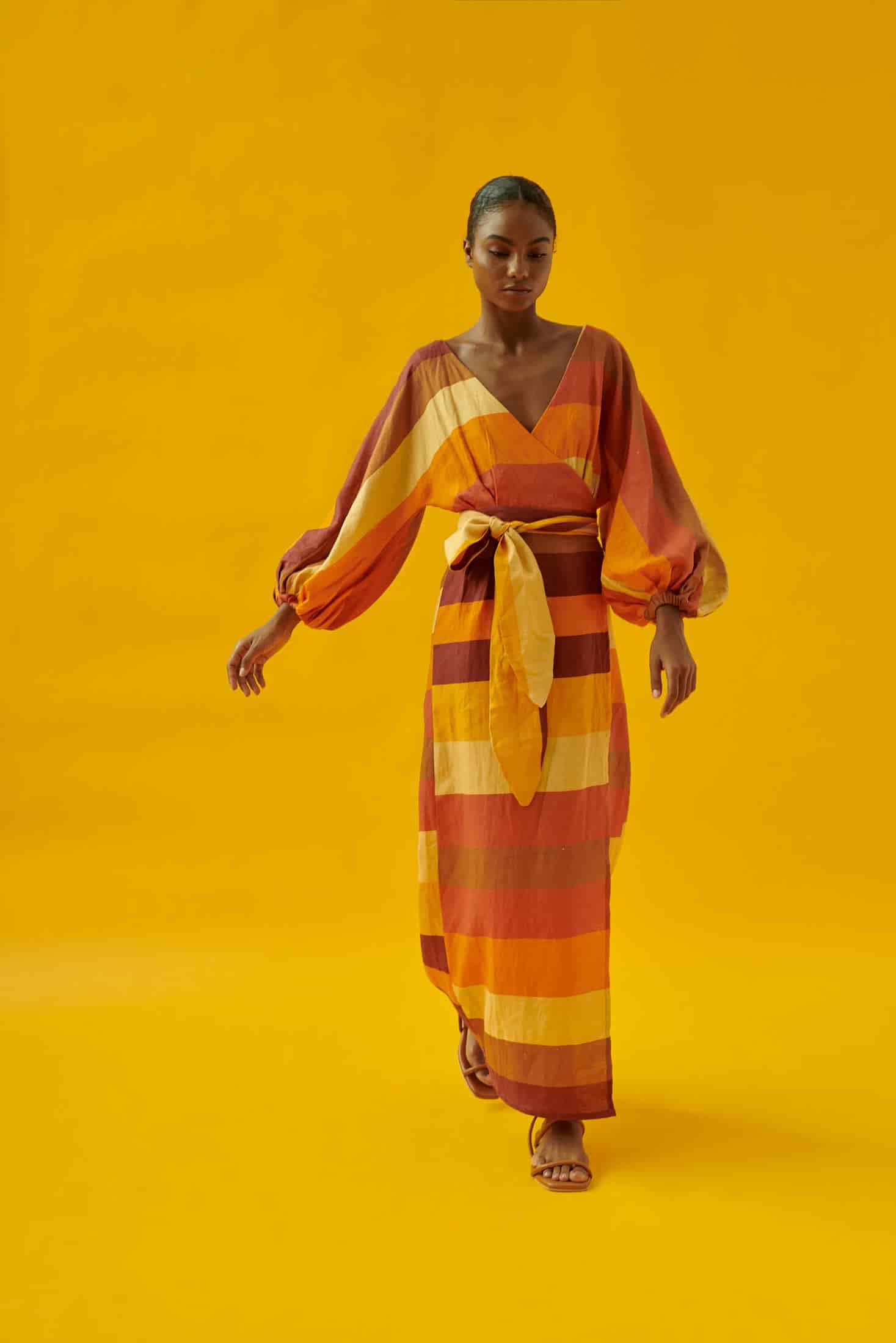 Vestido Lavanda - Fade Stripes - miniatura 5