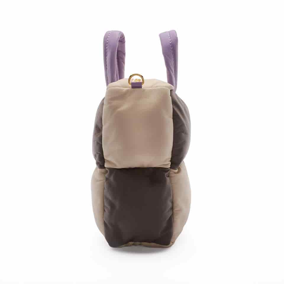 CANDELARIA bag taupe x beige - miniatura 2