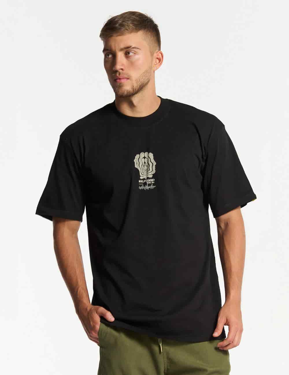 Camiseta Regular Solfeggio  negro Hombre - miniatura 2