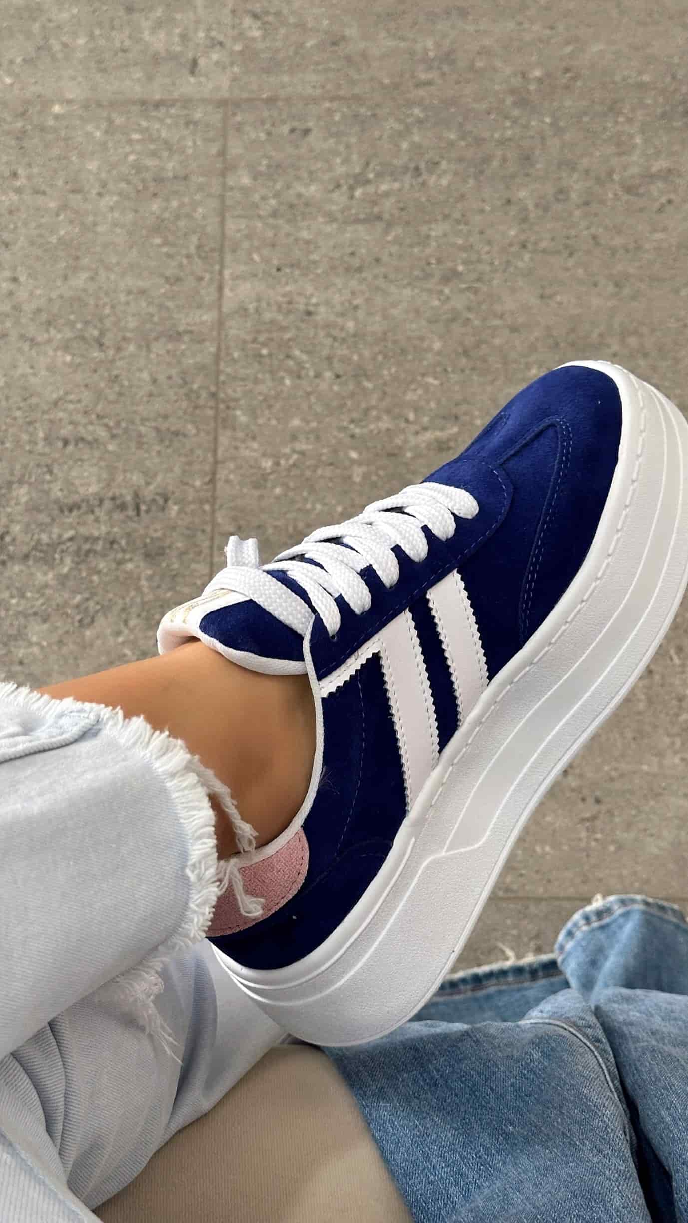 TENNIS ZOE AZUL x BLANCO - miniatura 3