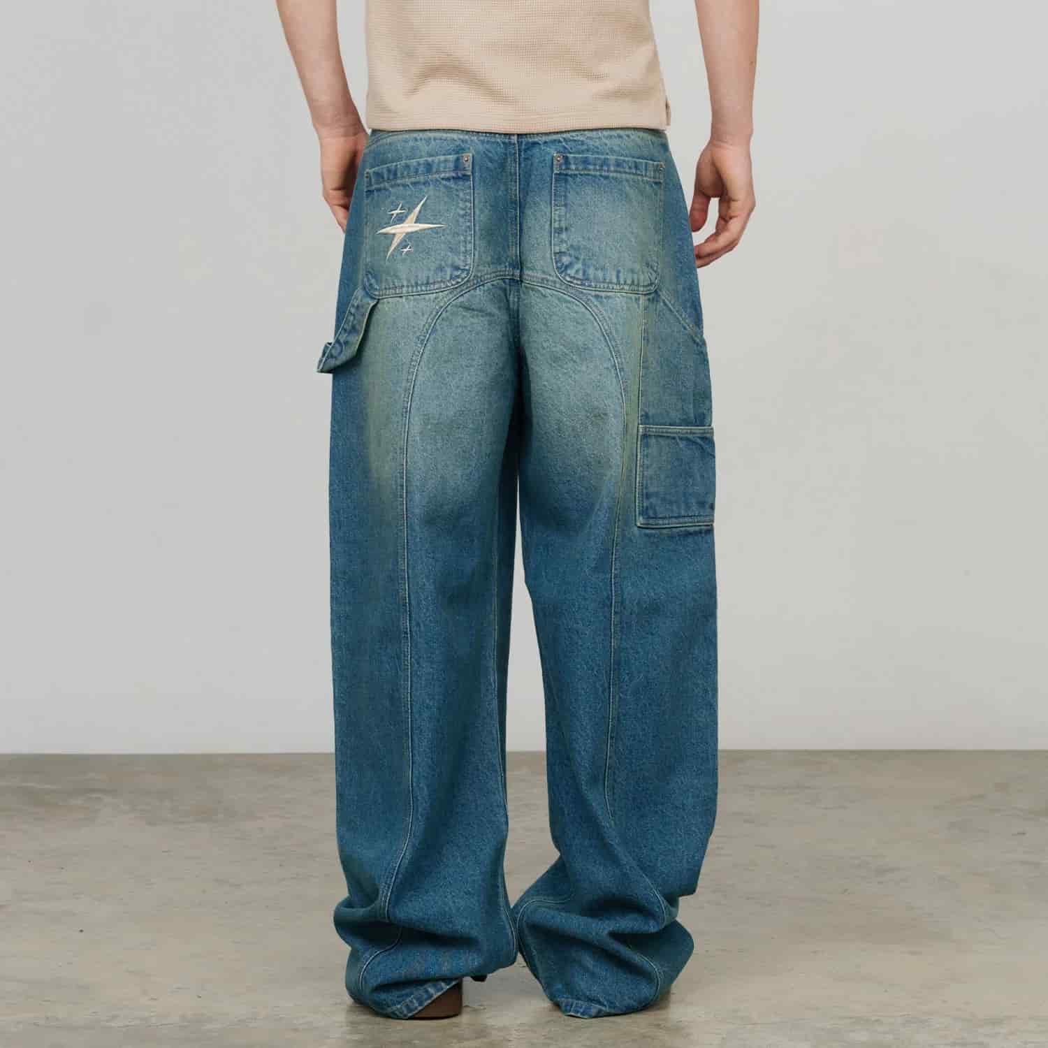Prelude Carpenter Jeans - Blue - miniatura 7