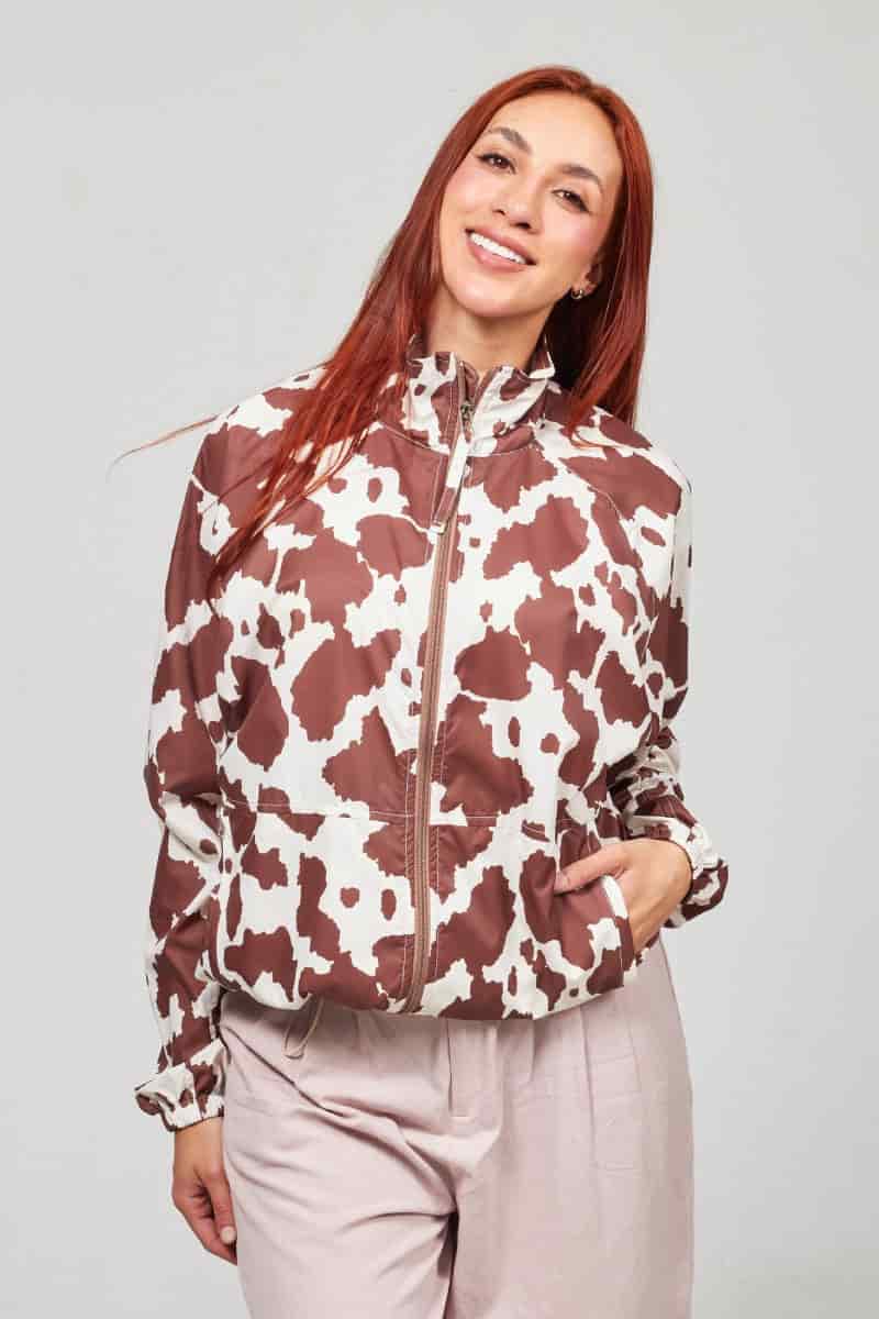 Chaqueta Rompevientos Terracota Wild - miniatura 1