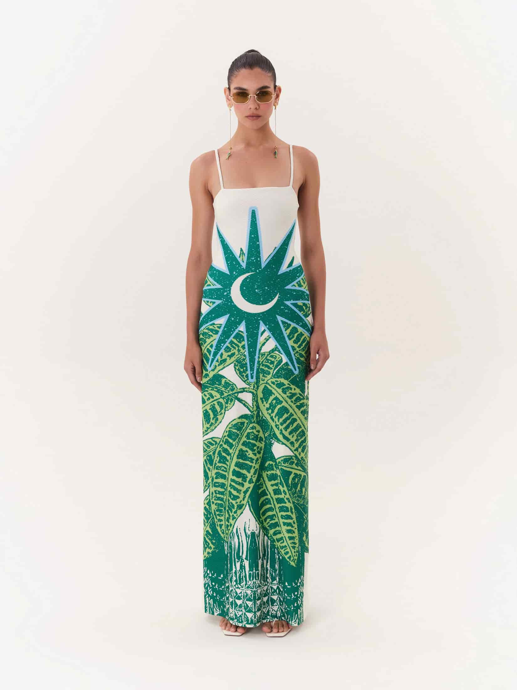 Maxi Dress Solar - Verde - miniatura 1