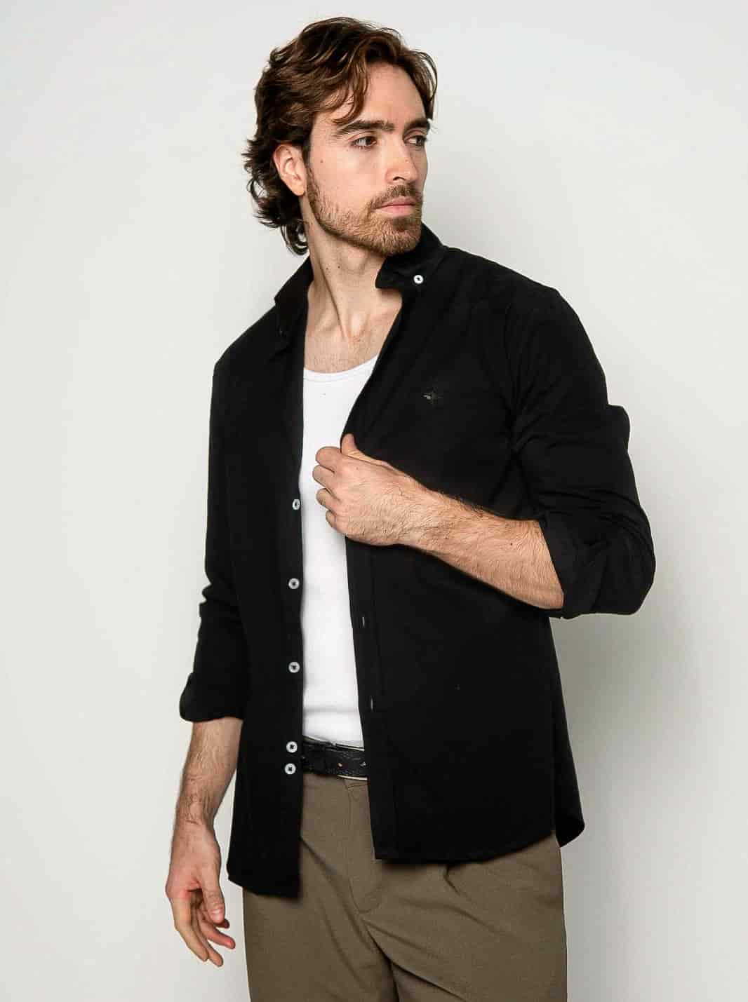 CAMISA PORTOFINO BORDADA | 100% ALGODÓN - miniatura 3