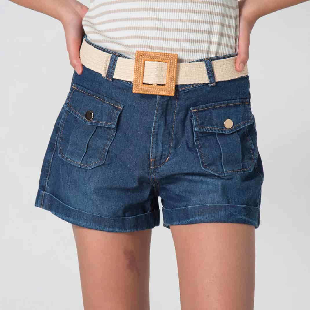 Short Regular Denim Ivana - miniatura 2