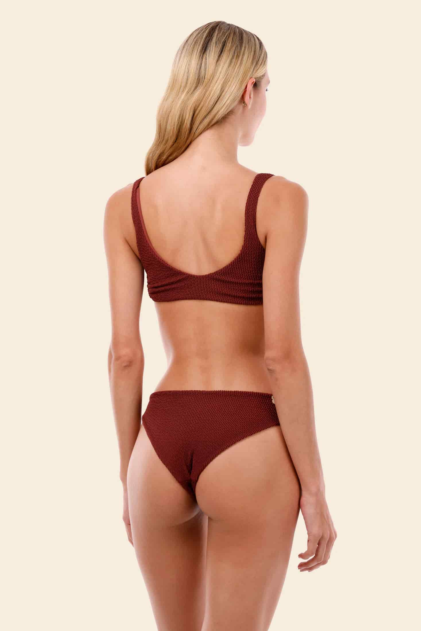 Textured Wave Barn Red Neo Paramount Bottom - miniatura 1
