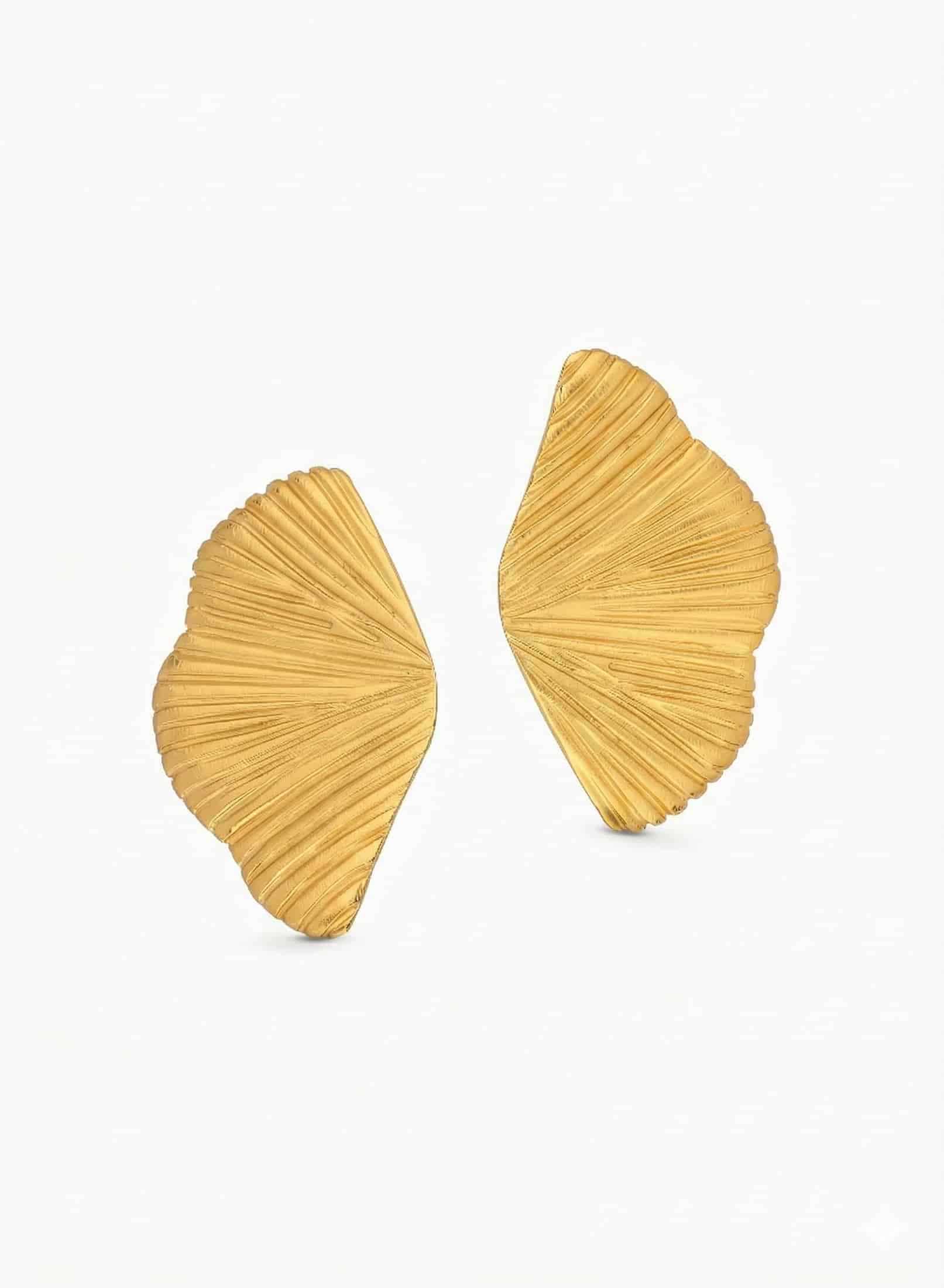 Aretes Vertical Waves Studs - miniatura 1