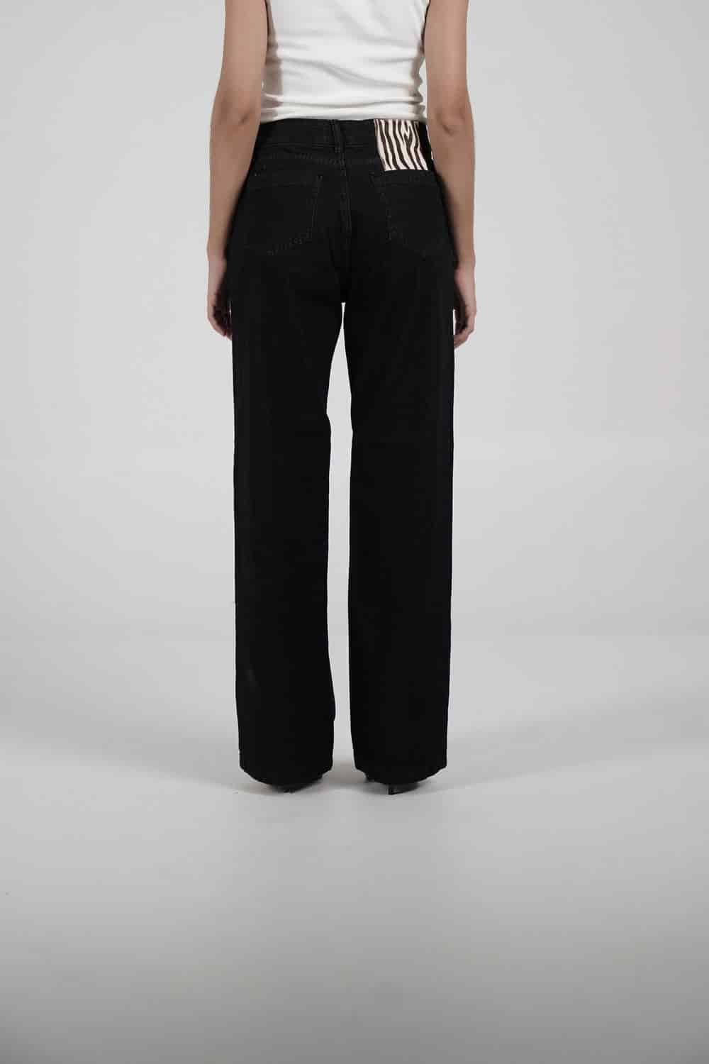 Black Vintage Chunky Jeans - miniatura 3