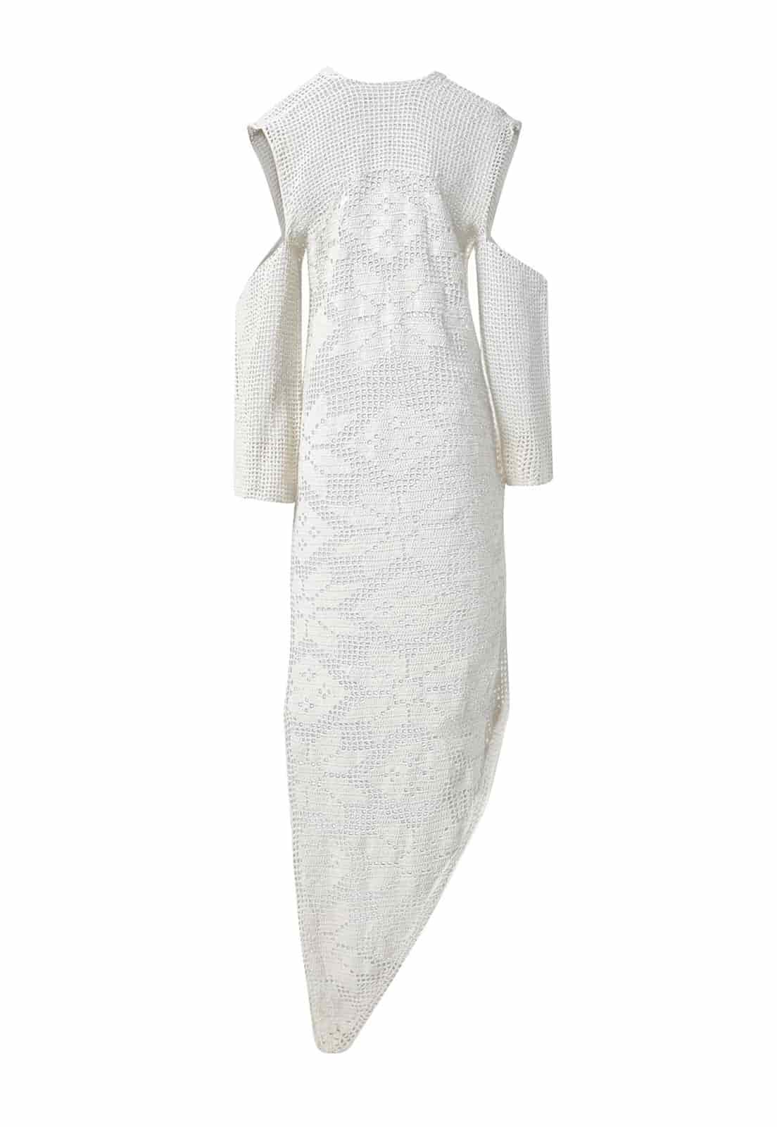 FDV DIAMOND CROCHET DRESS - miniatura 3