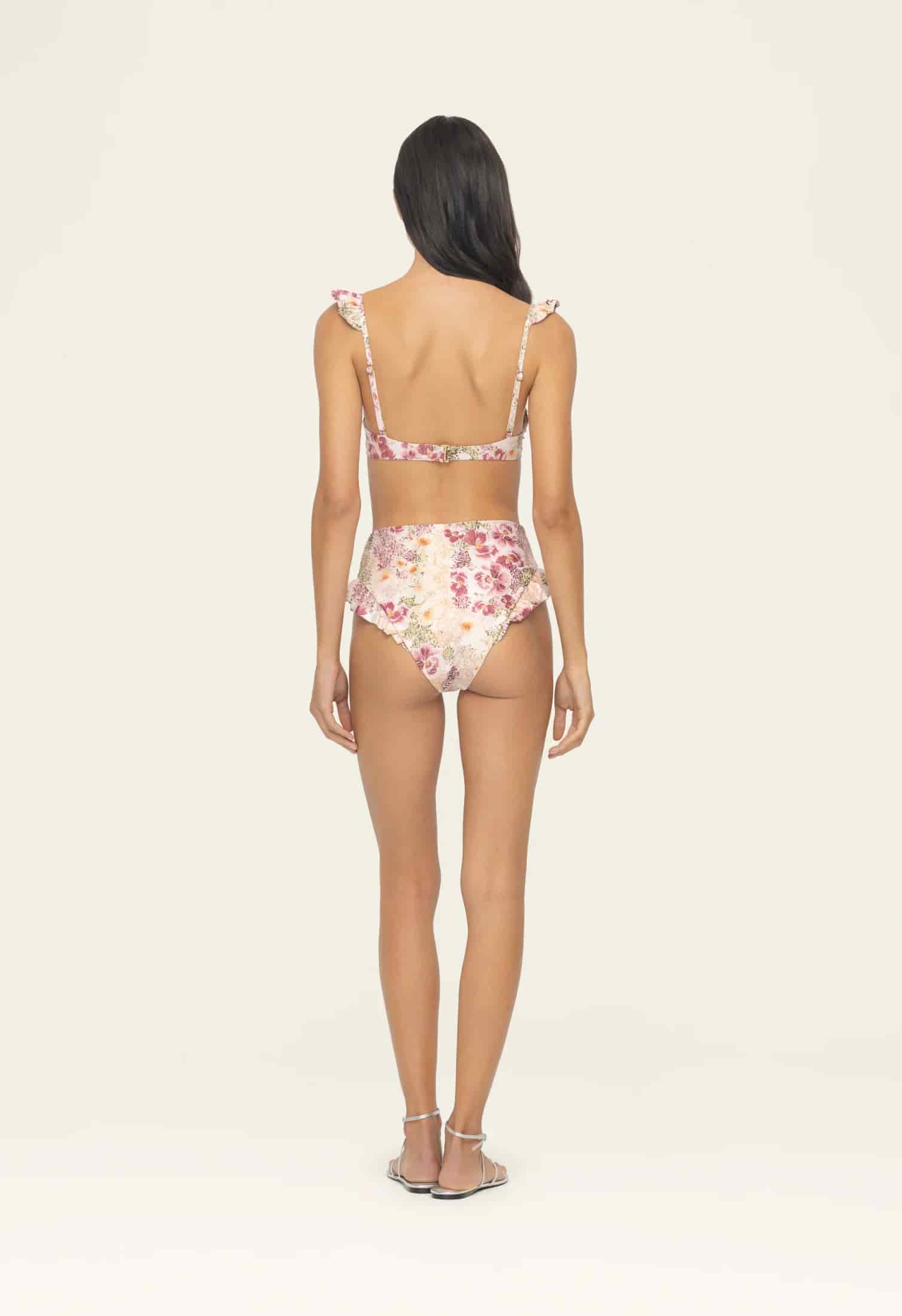 Kiwi Florecer Bikini Top - miniatura 12