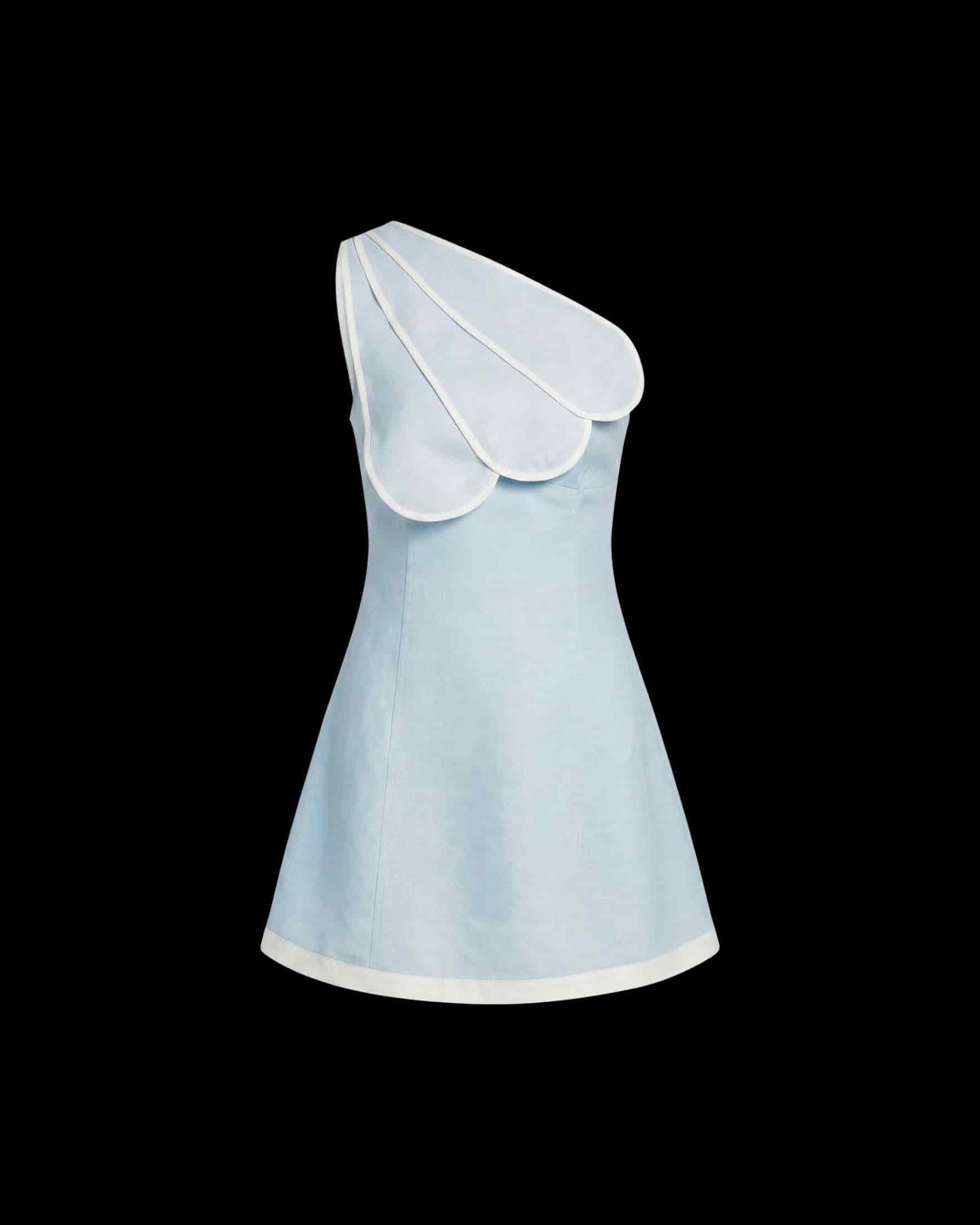 MAROON DRESS BABY BLUE - miniatura 1