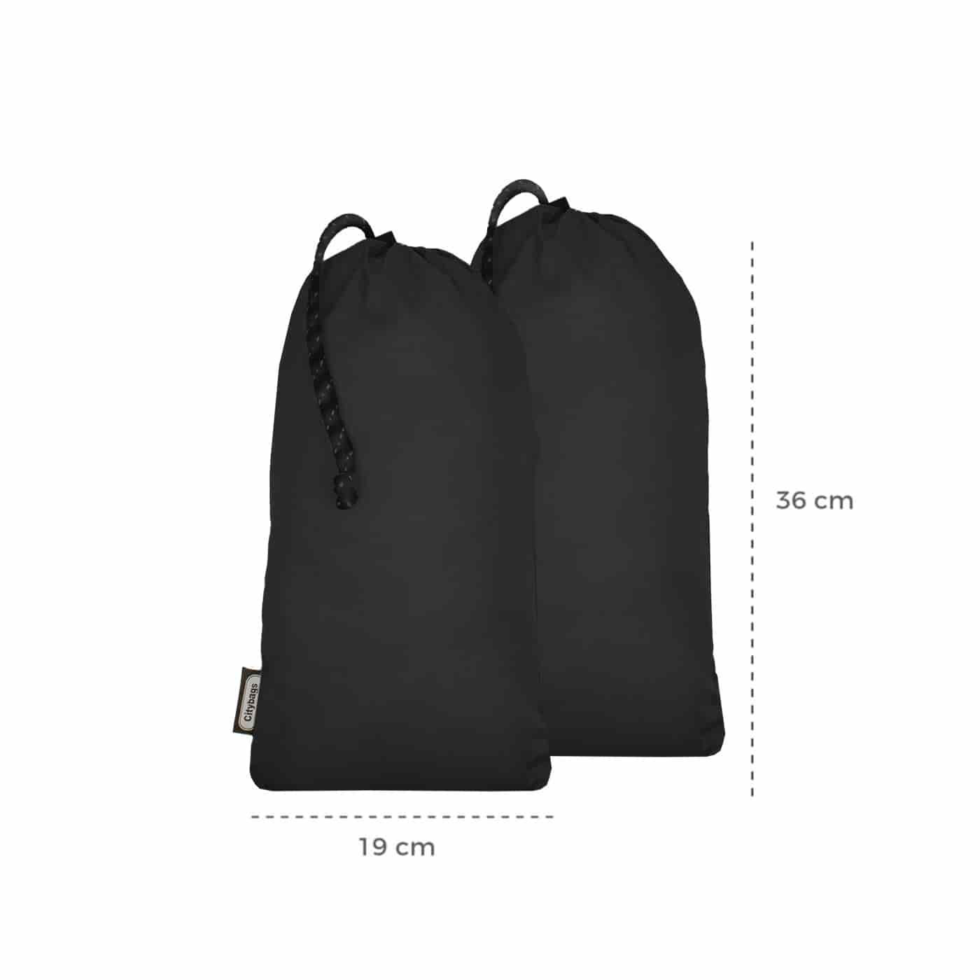 Bolsas Organizadora de Zapatos setx2 Citybags Negro - miniatura 2