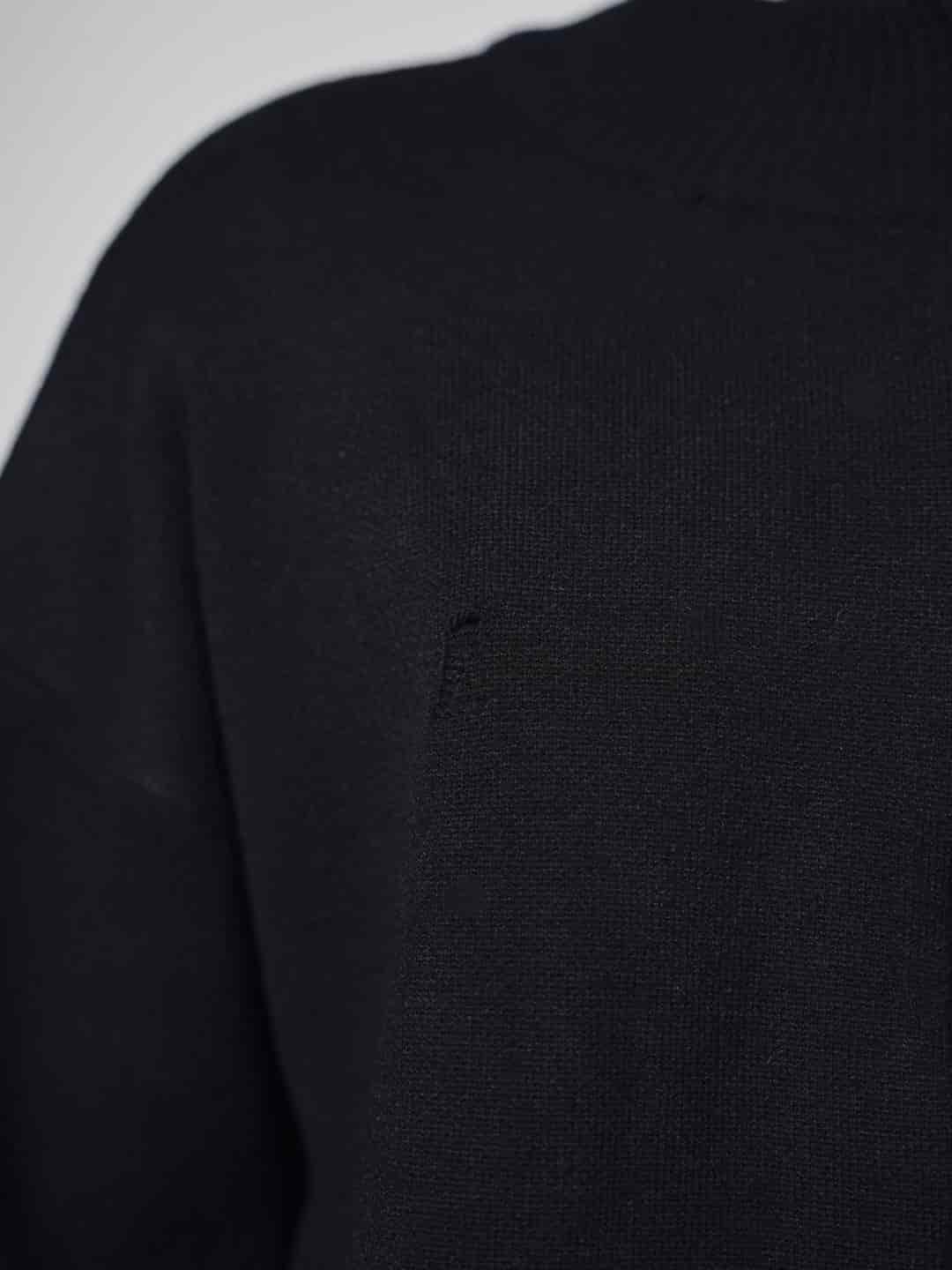 Knit Double Zipper - Onyx - miniatura 7