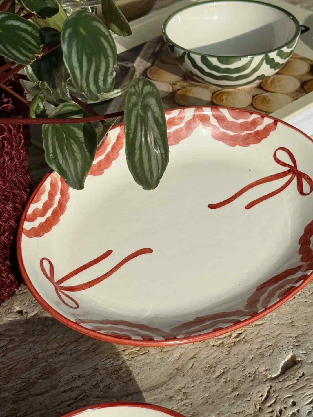BANDEJA MEDIANA BOW - RED - miniatura 2