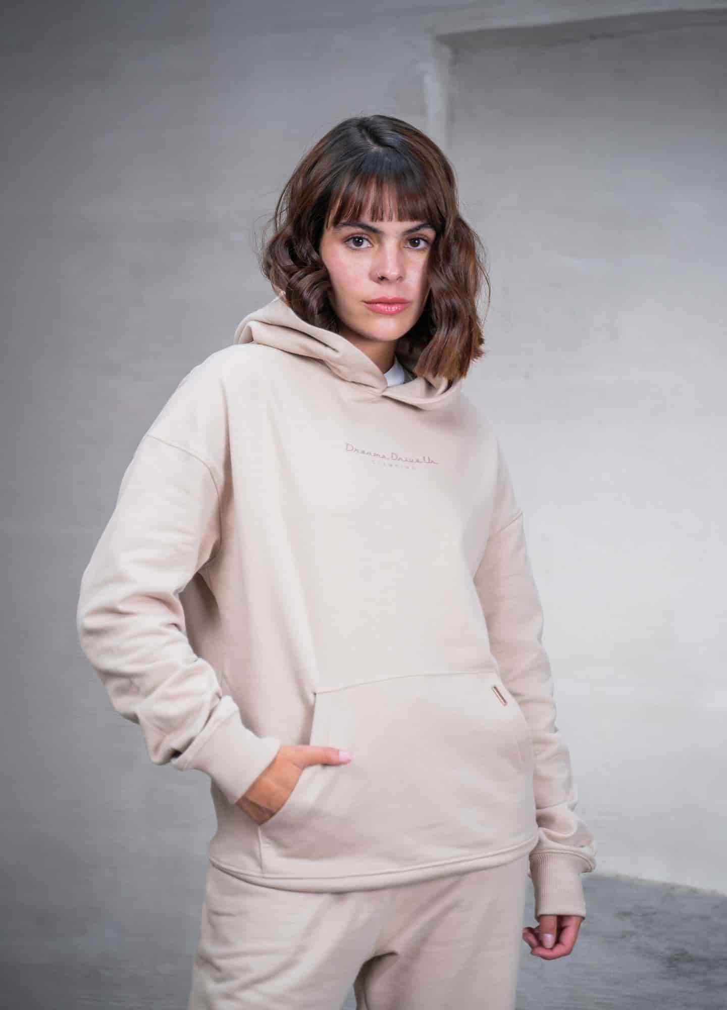 Hoodie Dreams - Taupe - miniatura 1