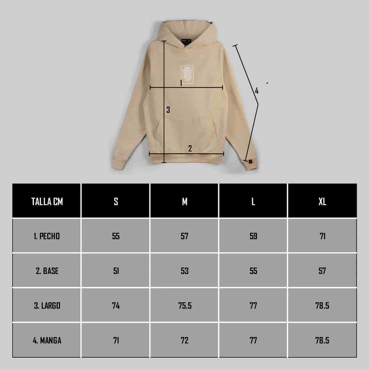 HOODIE ELEMENTAL CAQUI - miniatura 12