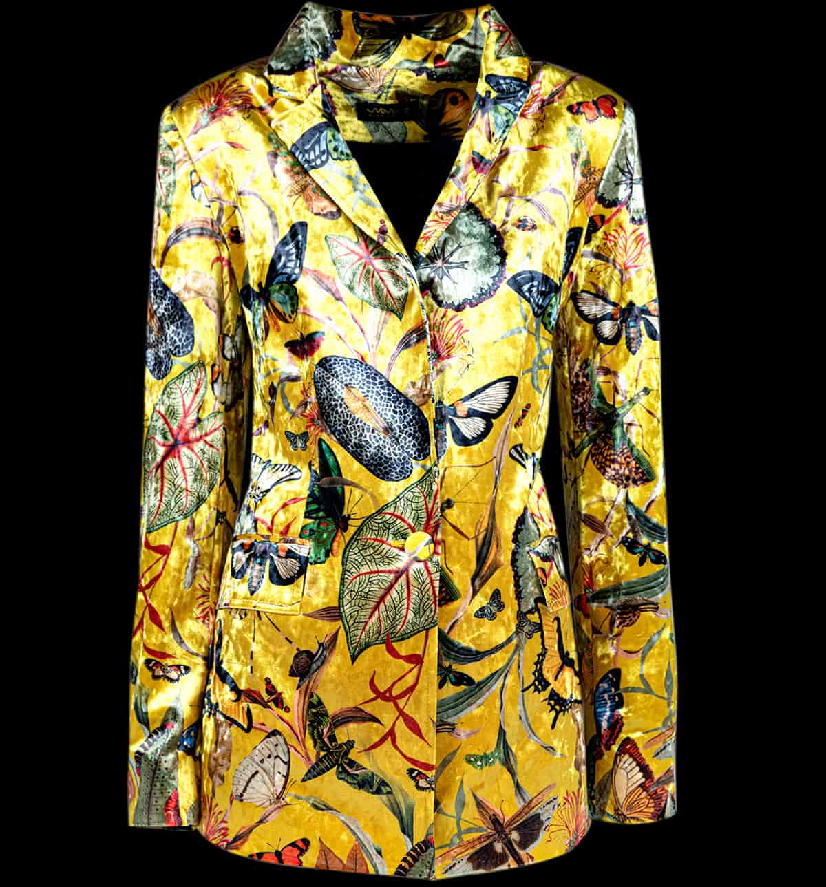 Blazer Terciopelo - Butterfly Yellow - miniatura 1