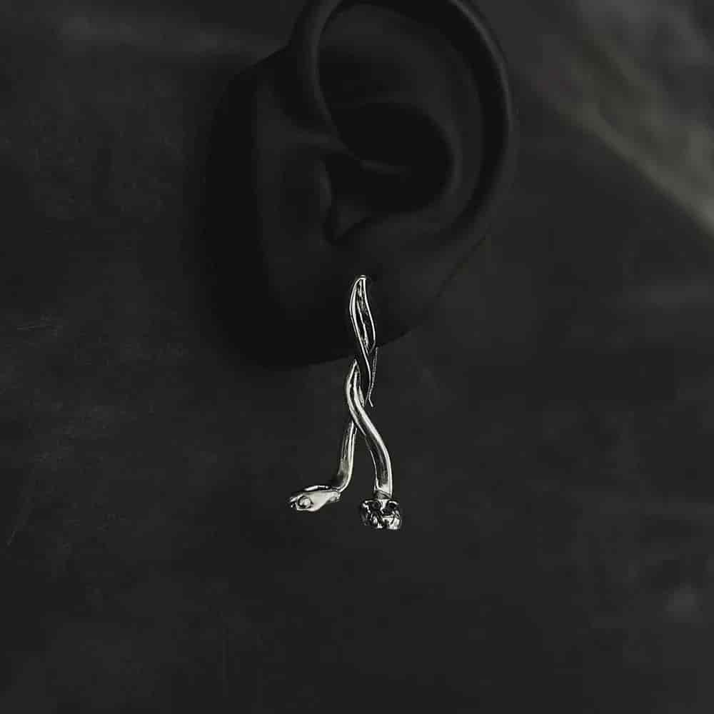 Aretes Culebra Caracolera - miniatura 1