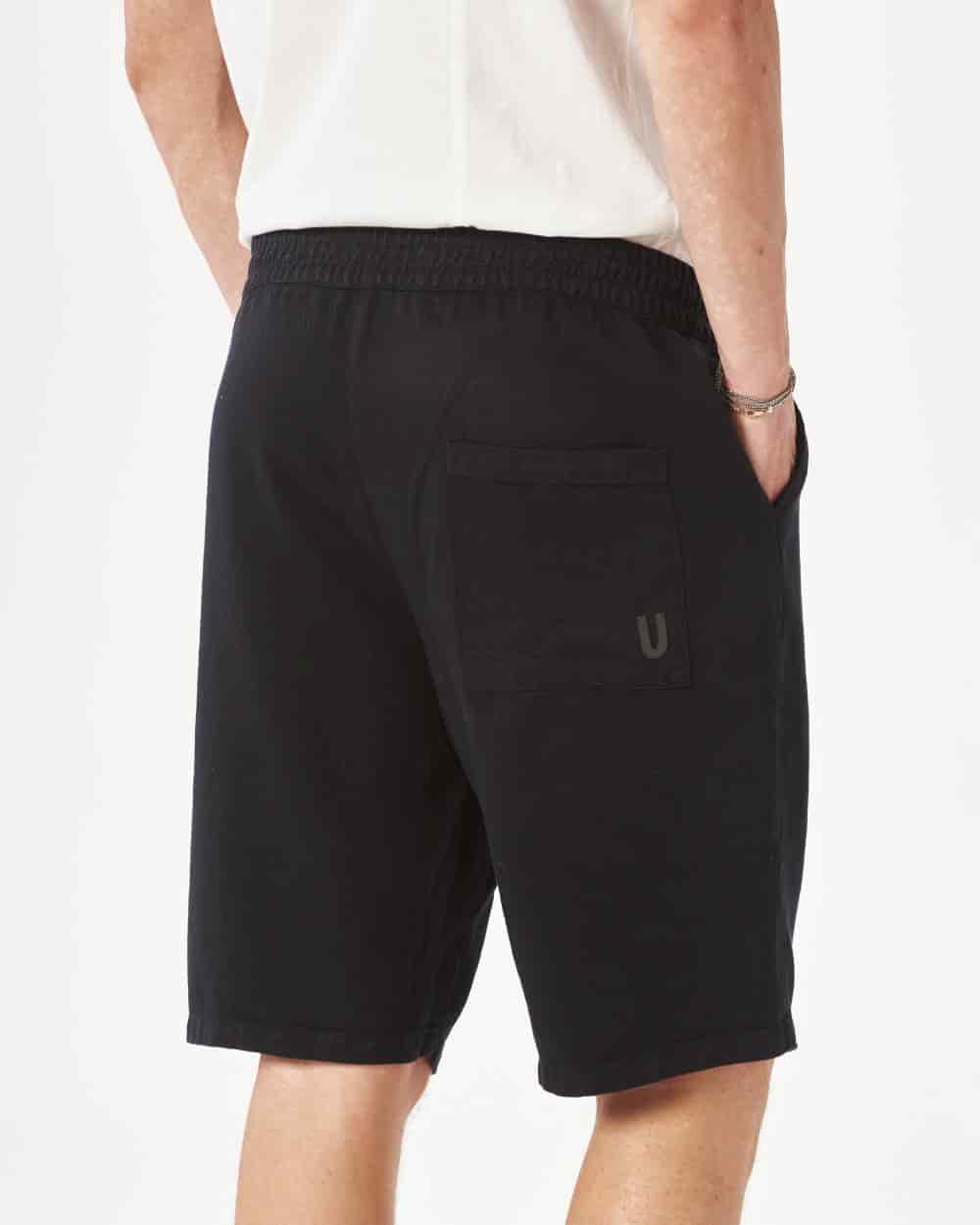 BLACK STATIONARY SHORTS - miniatura 4