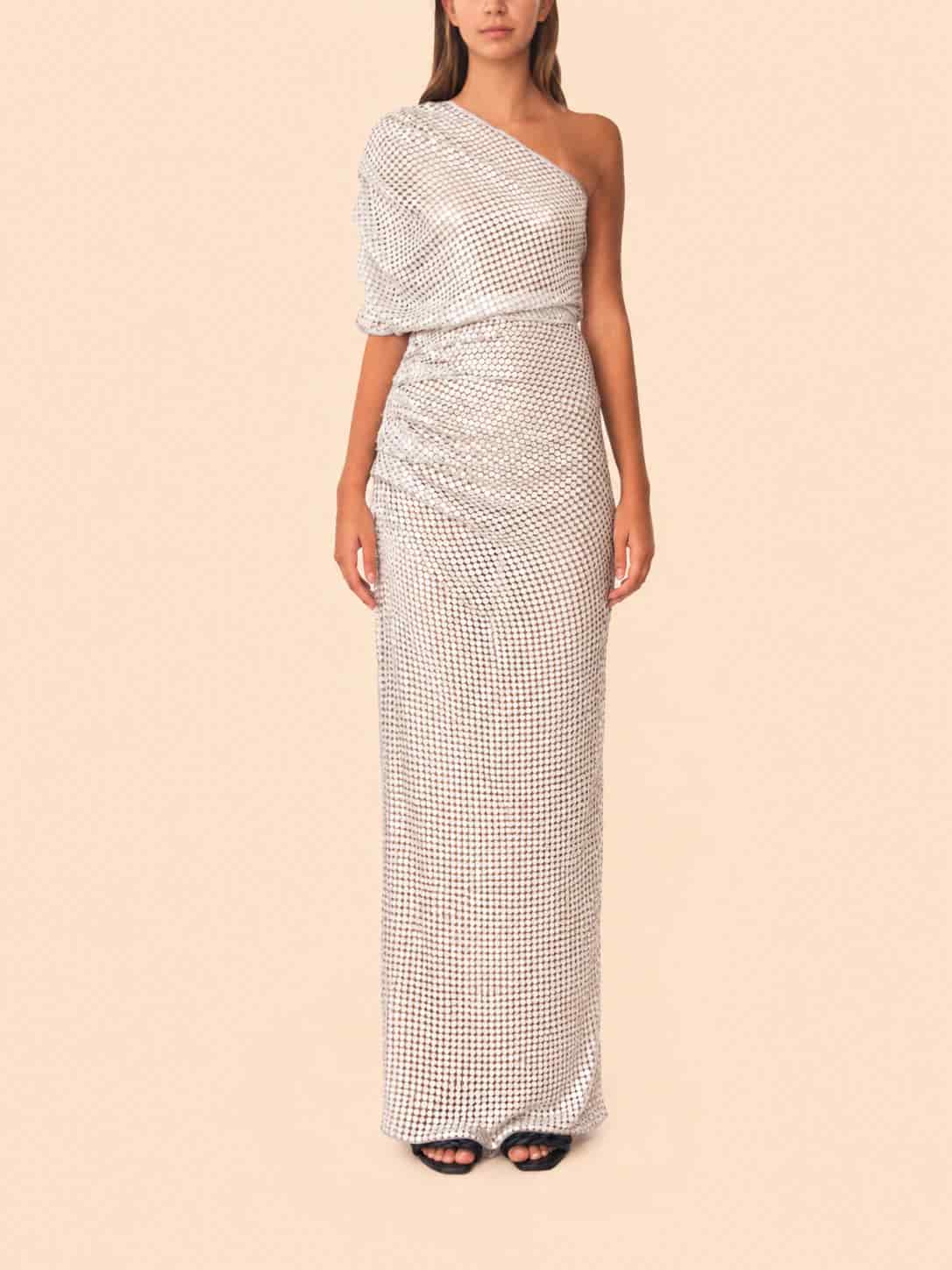 RITA DRESS SILVER - miniatura 2
