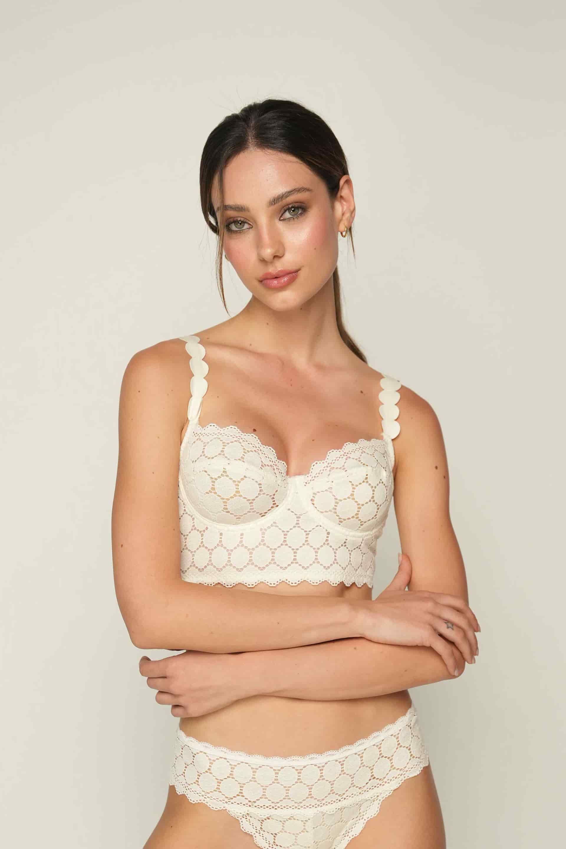 BUSTIER ELLIPSE CONTINUIDAD MARFIL - miniatura 1