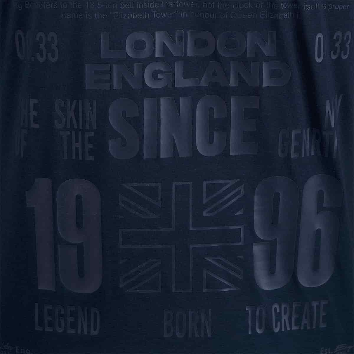 Camiseta Regular Negra - miniatura 7