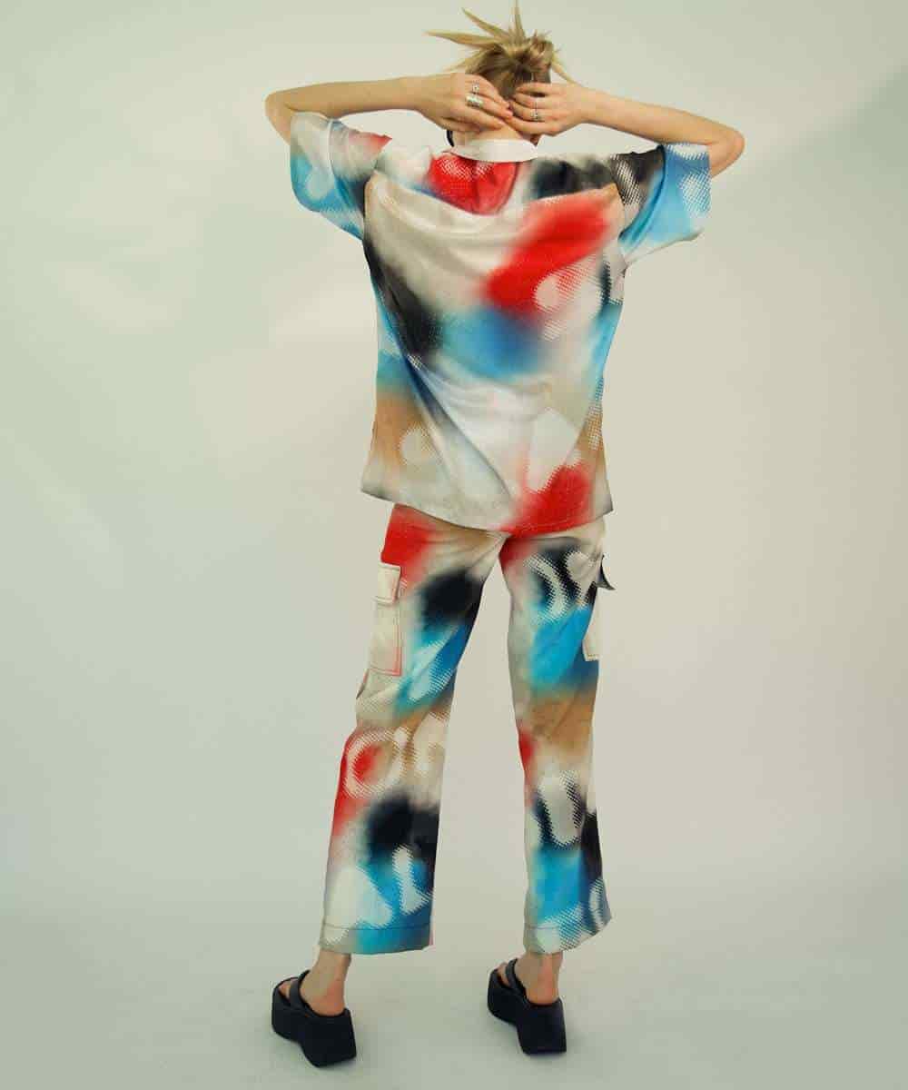 Women’s Cargo Pants in Grafitti - miniatura 4