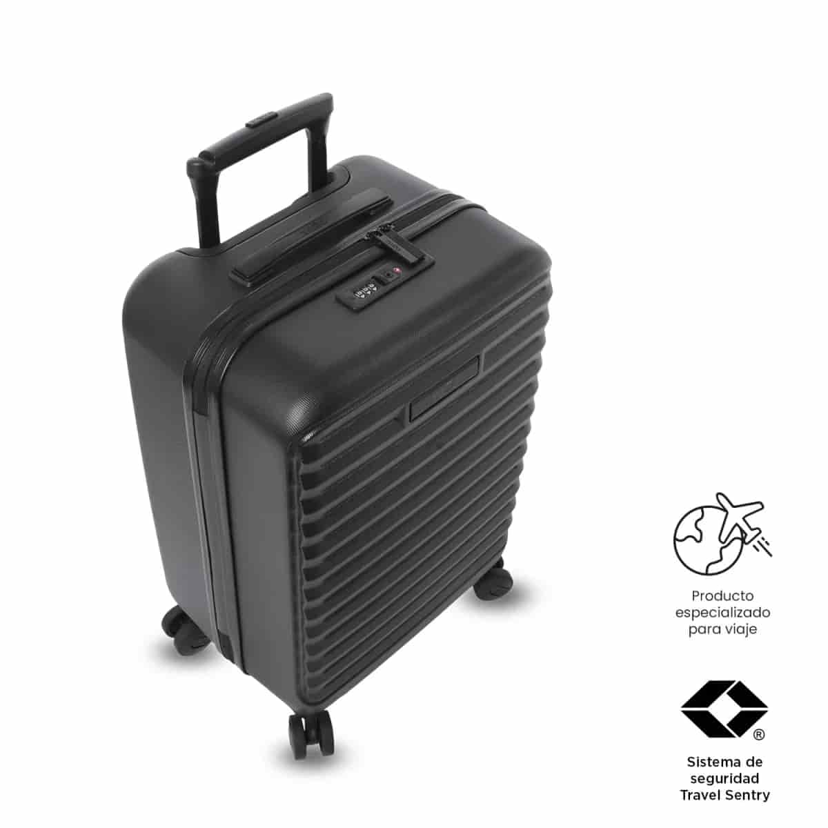 Maleta de Cabina 360 Helios S1 2.0 10 kilos Negra - miniatura 13