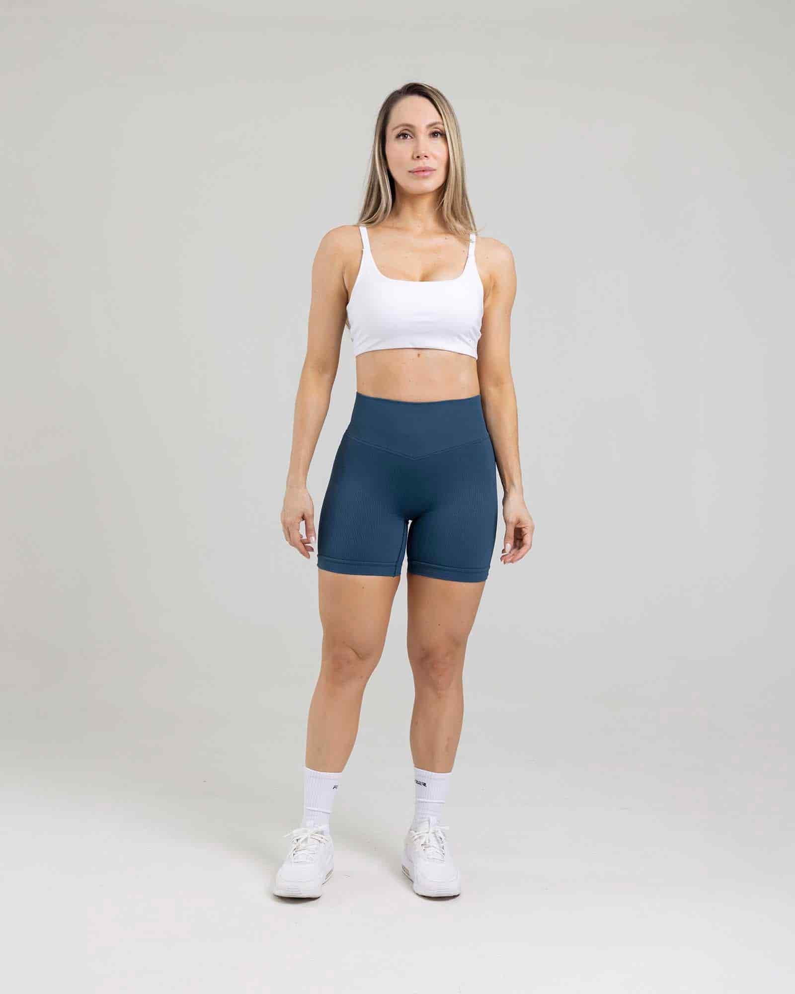 Short seamless azul navy tropi FIBER - miniatura 1