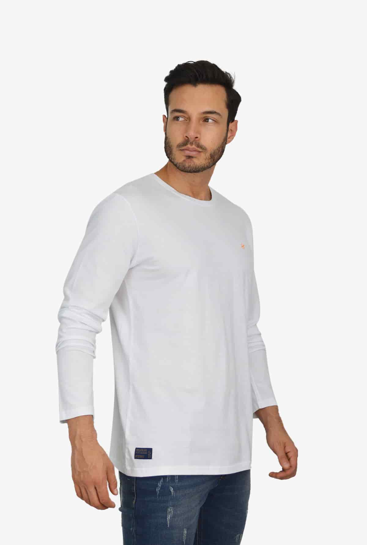 Camibuso Blanco Para Hombre TS3030 - miniatura 1