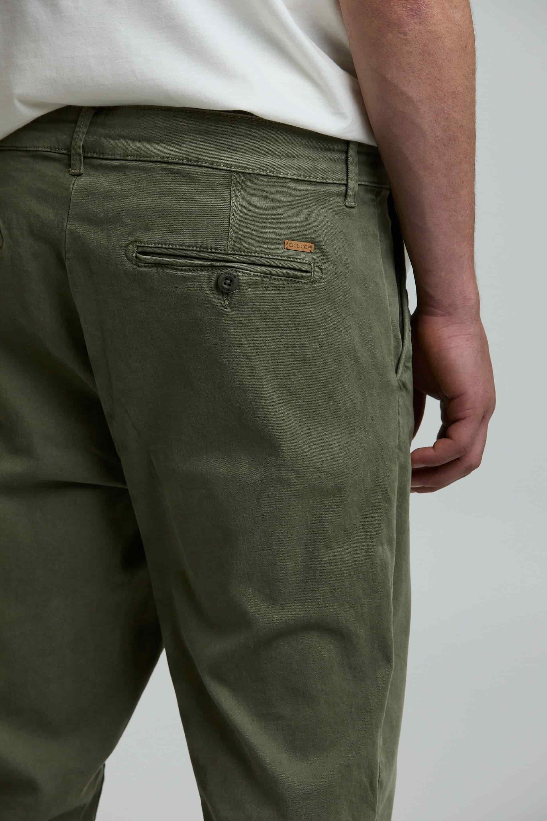 Pantalón de drill verde - miniatura 3