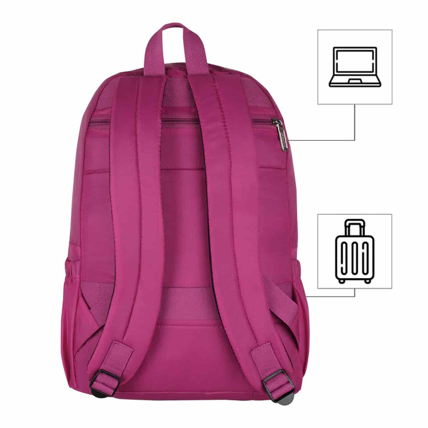 Morral Urbano Citybags Light Fucsia - miniatura 4