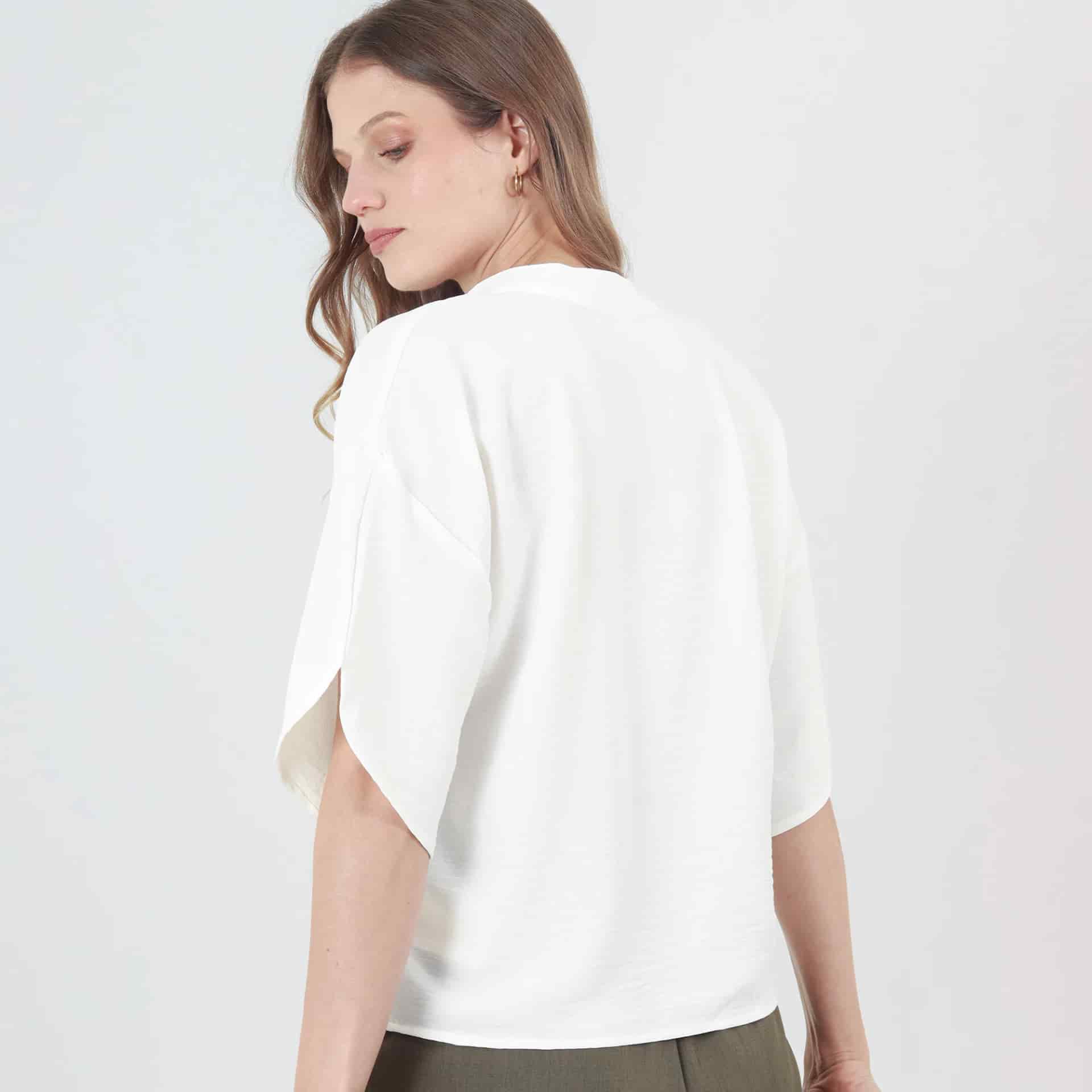 Blusa Cuello Neru Manga Corta - miniatura 8
