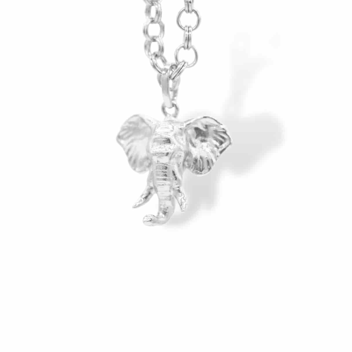 Cadena con cabeza de elefante - miniatura 2