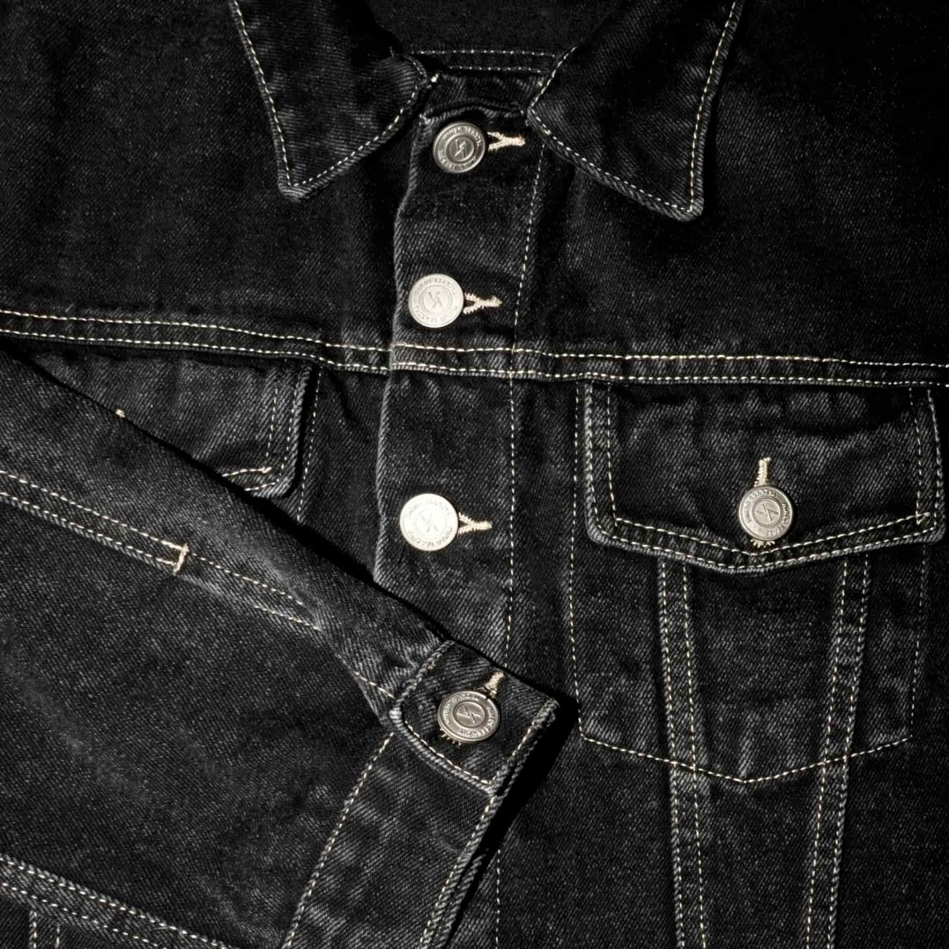 Jacket Boxy Black Unisex - miniatura 5