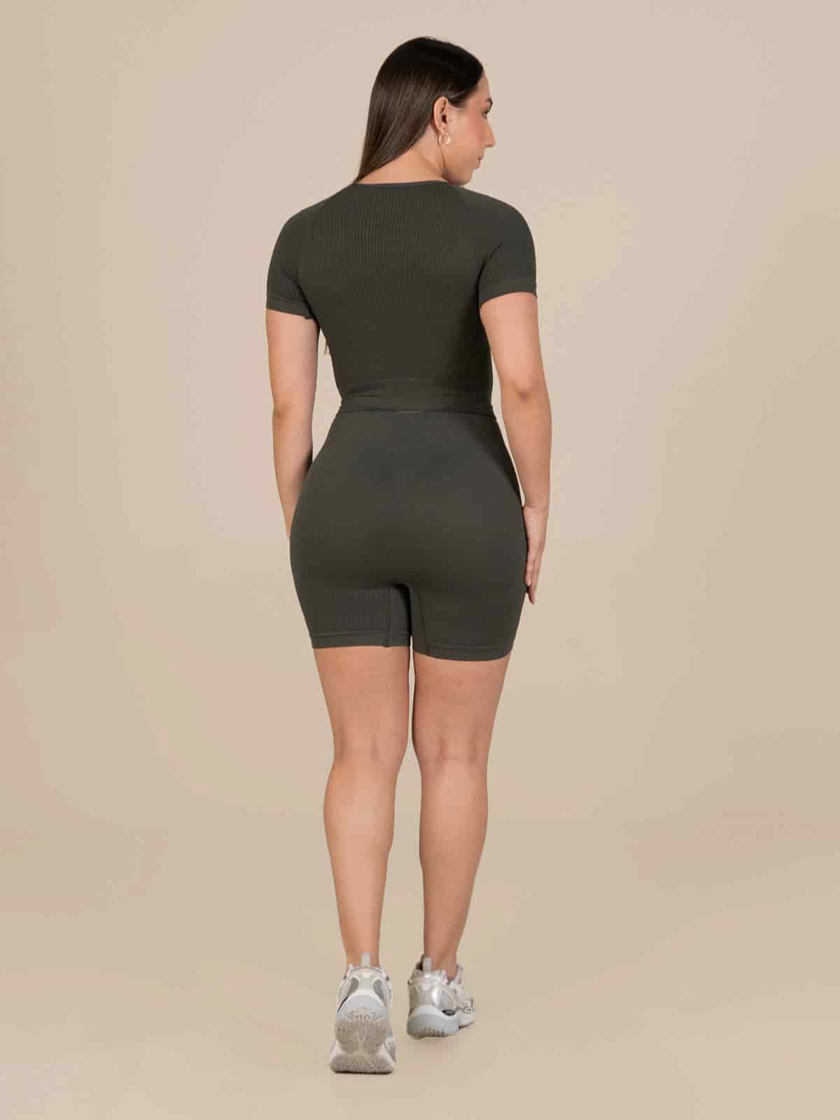 Samantha short set seamless gris - miniatura 3