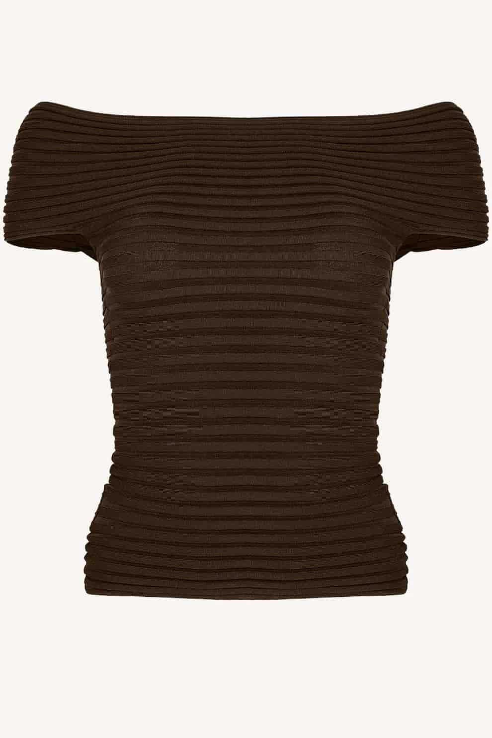 Iris Ribbed Top - miniatura 6
