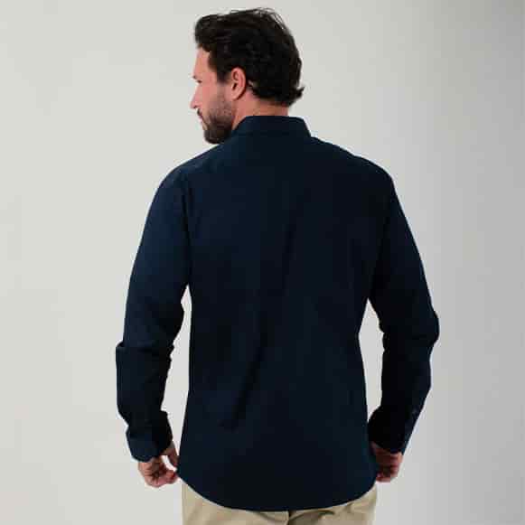 CAMISA ML 100% ALGODON HOMBRE - miniatura 5