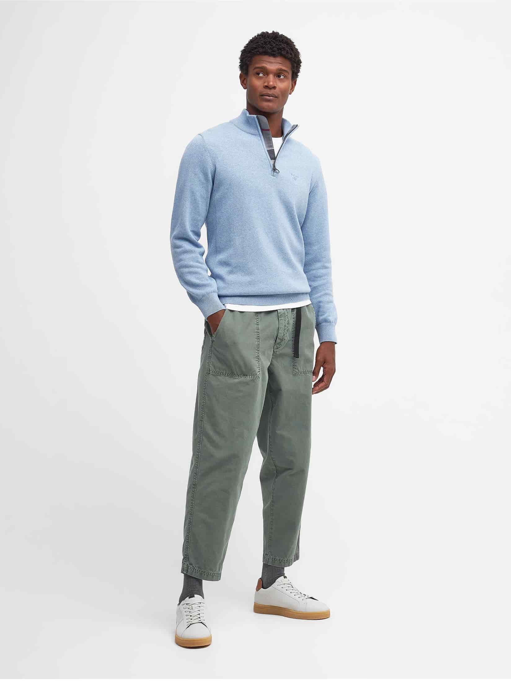 Cotton Quarter-Zip Jumper - miniatura 7